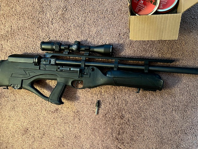 Used Hatsan Hercules bullpup .35 caliber 500$