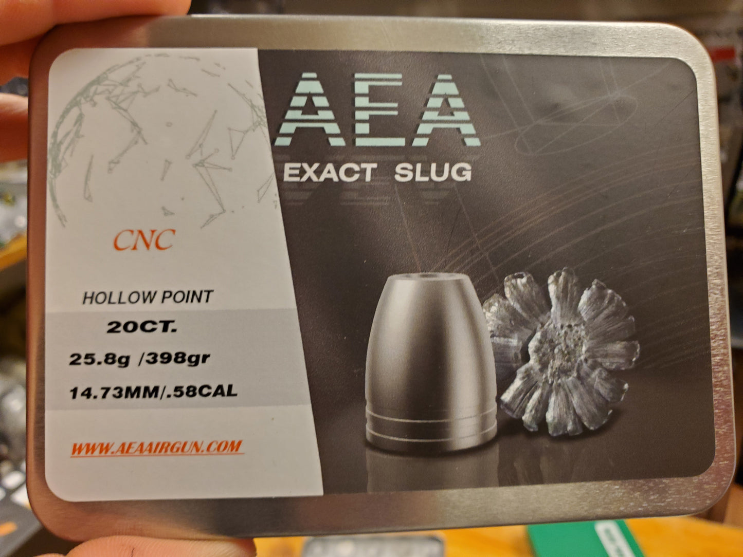 AEA PRECISION AMMO .58 CALIBER 398GR 30CT