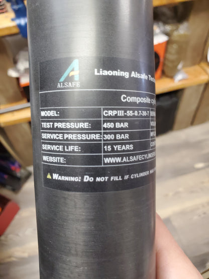 AIRMARKSMAN CARBON FIBER BOTTLE (NO VALVE)