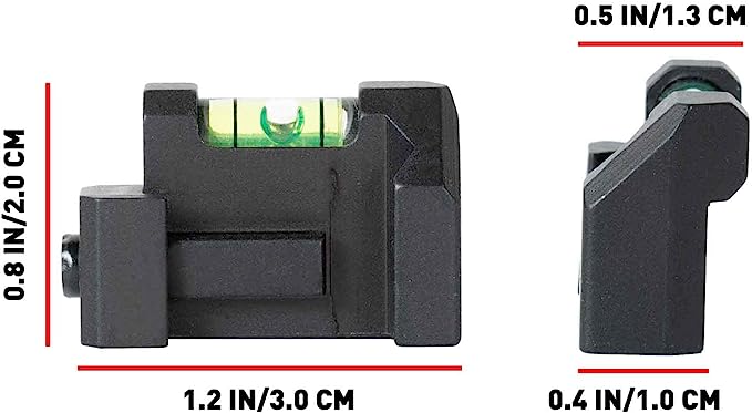 Monstrum Low Profile Picatinny Anti-Cant Level Bubble