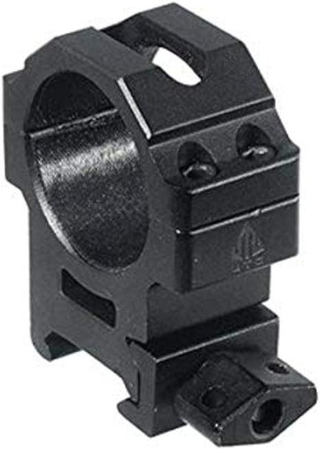 UTG 30mm/2PCs Med Pro Max Strength Picatinny Rings,22mm Wide , Black