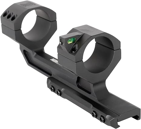Monstrum Next Level Series Offset Scope Mount with Integrated Anti-Cant Level Bubble