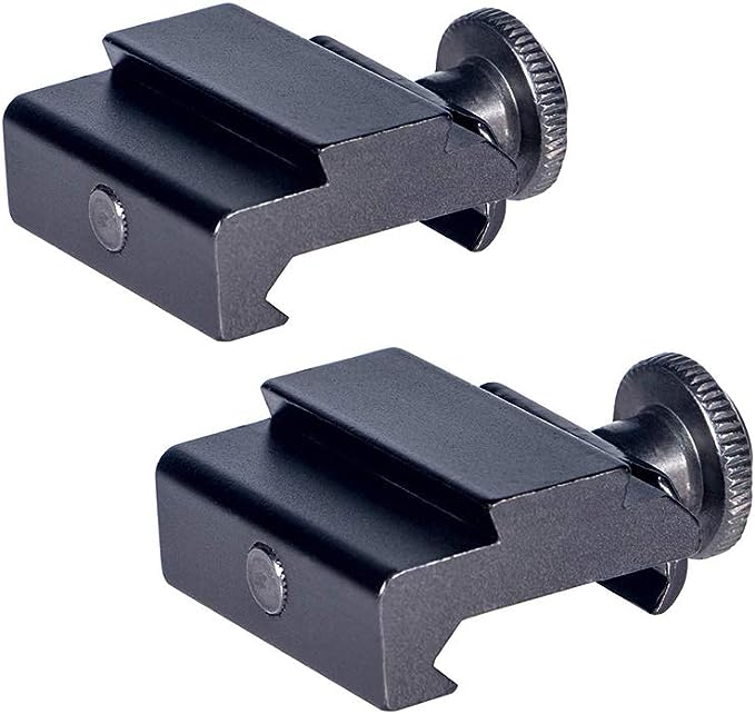 Ulightfire Rail Adaptor Low Profile 20mm Convert to 11mm Riser Rail Mount Picatinny/Weaver Mount Rail