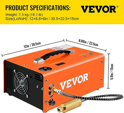 VEVOR 4500PSI Portable PCP Compressor