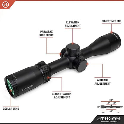 Athlon Optics Talos 3-12x40 Second Focal Plane Riflescopes