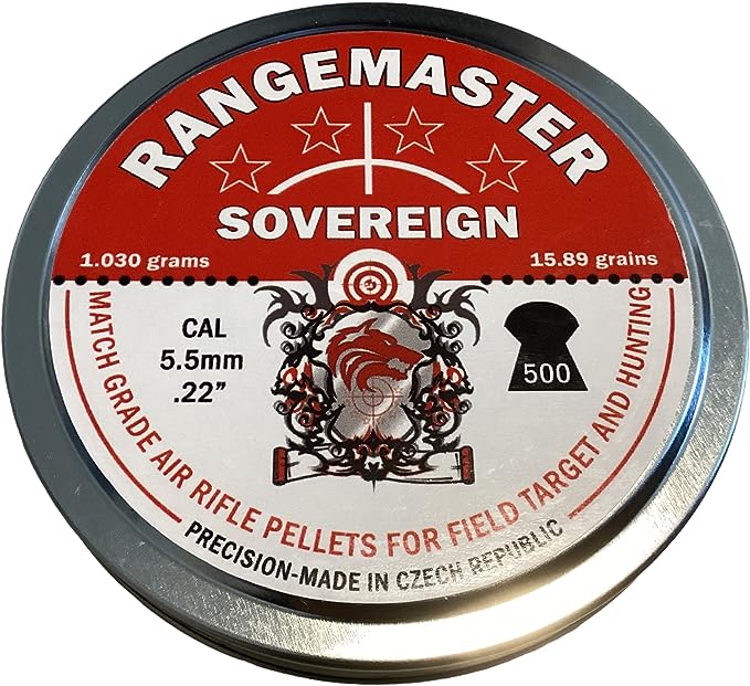 RANGEMASTER SOVEREIGN .22 15.89G 500CT