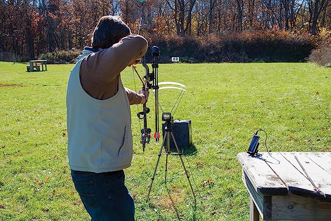 Caldwell Ballistic Precision Chronograph with FPS and MPS Readings, Sun Screens and Large LCD Screen for Range Shooting