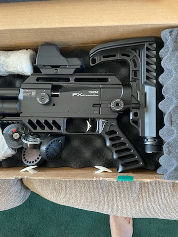 (USED)  FX DREAMLINE TACTICAL PACKAGE DEAL .22 CALIBER 2000 (OBO)