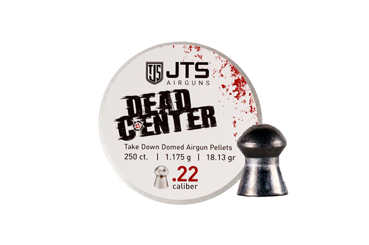 JTS Dead Center .22 caliber Pellets (18.13 gr)