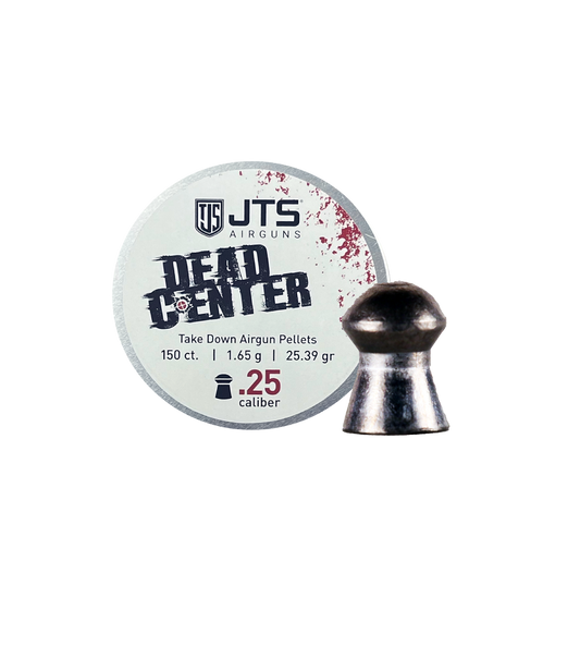 JTS Dead Center .25 caliber Pellets (25.39 gr)