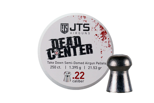 JTS Dead Center .22 caliber Pellets (21.53 gr)