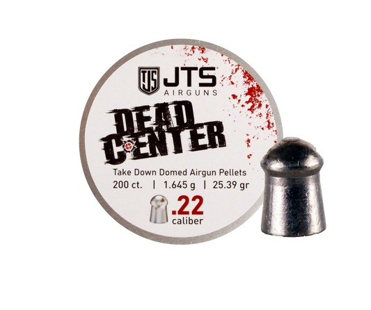 JTS Dead Center .22 caliber Pellets (25.39 gr)