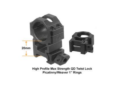 Leapers UTG 3-9x40 AO True Hunter Rifle Scope, EZ-TAP, Illuminated Mil-Dot Reticle, 1/4 MOA, 1" Tube, See-Thru Weaver Rings