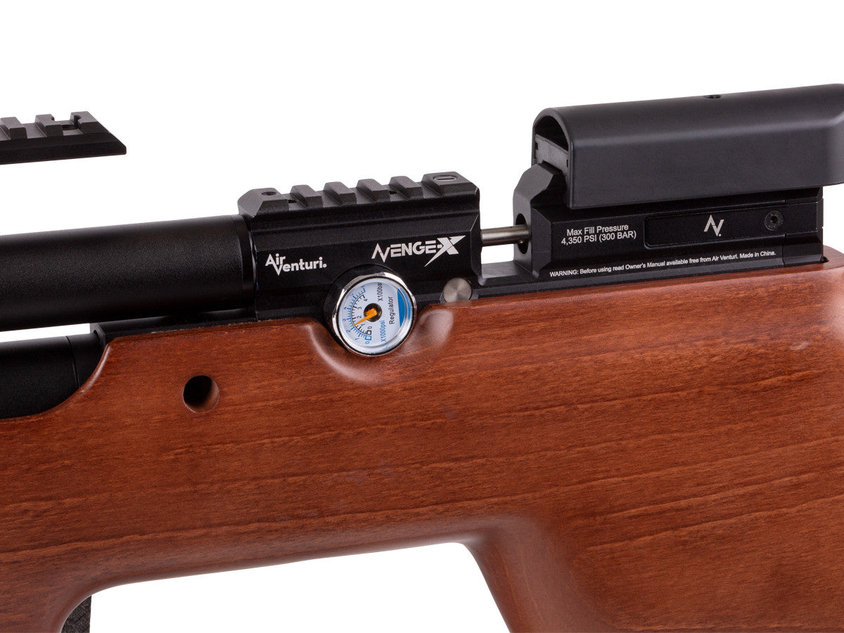 Air Venturi Avenge-X Bullpup PCP Air Rifle, Wood Stock