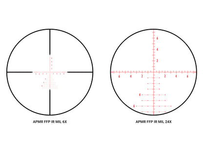 Athlon Optics 6-24x50 Argos BTR Gen2 Rifle Scope