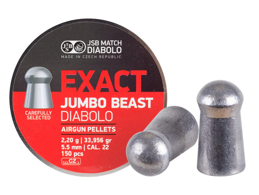 JSB JUMBO BEAST 33.956 GR 150CT .22