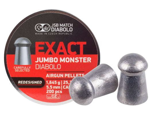 JSB Redesigned Monster Pellets .22 25.39g 200 ct.