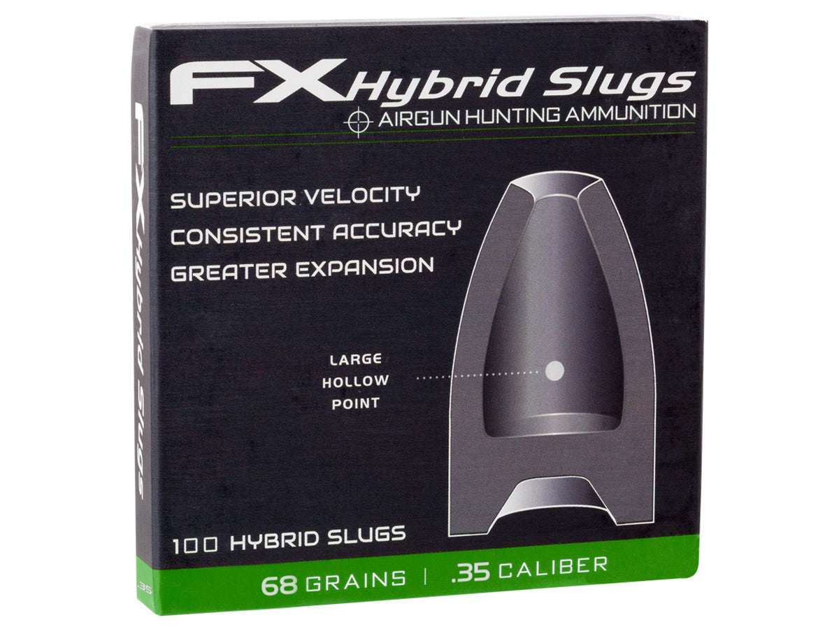 FX Hybrid Slugs | .35 Caliber (68gr) | 100ct