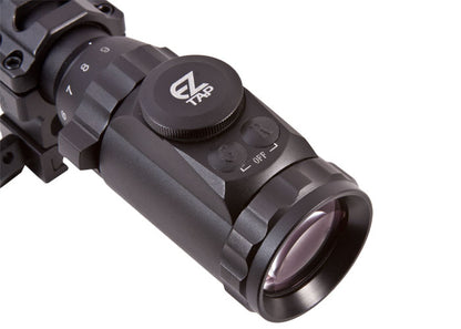 Leapers UTG 3-9x40 AO True Hunter Rifle Scope, EZ-TAP, Illuminated Mil-Dot Reticle, 1/4 MOA, 1" Tube, See-Thru Weaver Rings