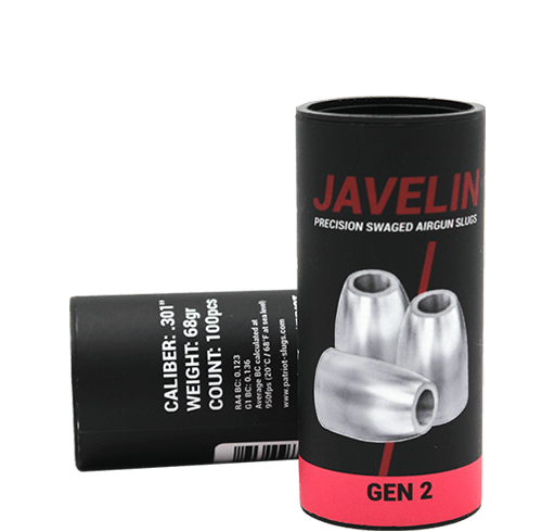 Patriot Javelin Slugs Gen 2 “68gr” .301