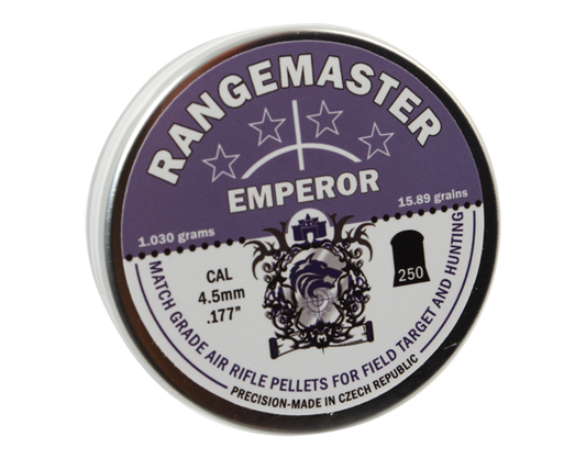 Rangemaster .177 Emperor Pellets 15.89gr (250)ct