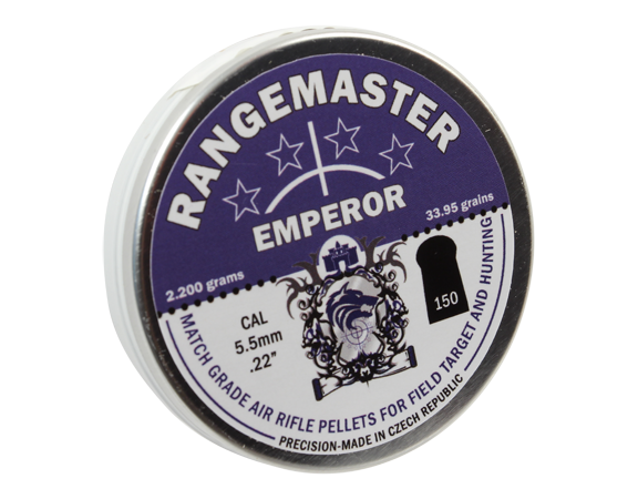 Rangemaster .22 Emperor Pellets 33.95gr (150)