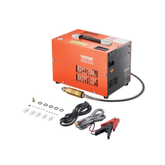 PCP Air Compressor 4500PSI/30Mpa PCP Airgun Compressor with Built-in Converter. (no auto stop)