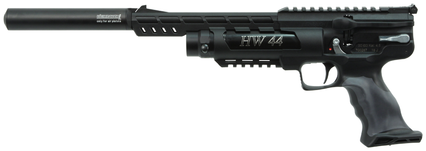 Weihrauch HW44 PCP Air Pistol with HW Moderator